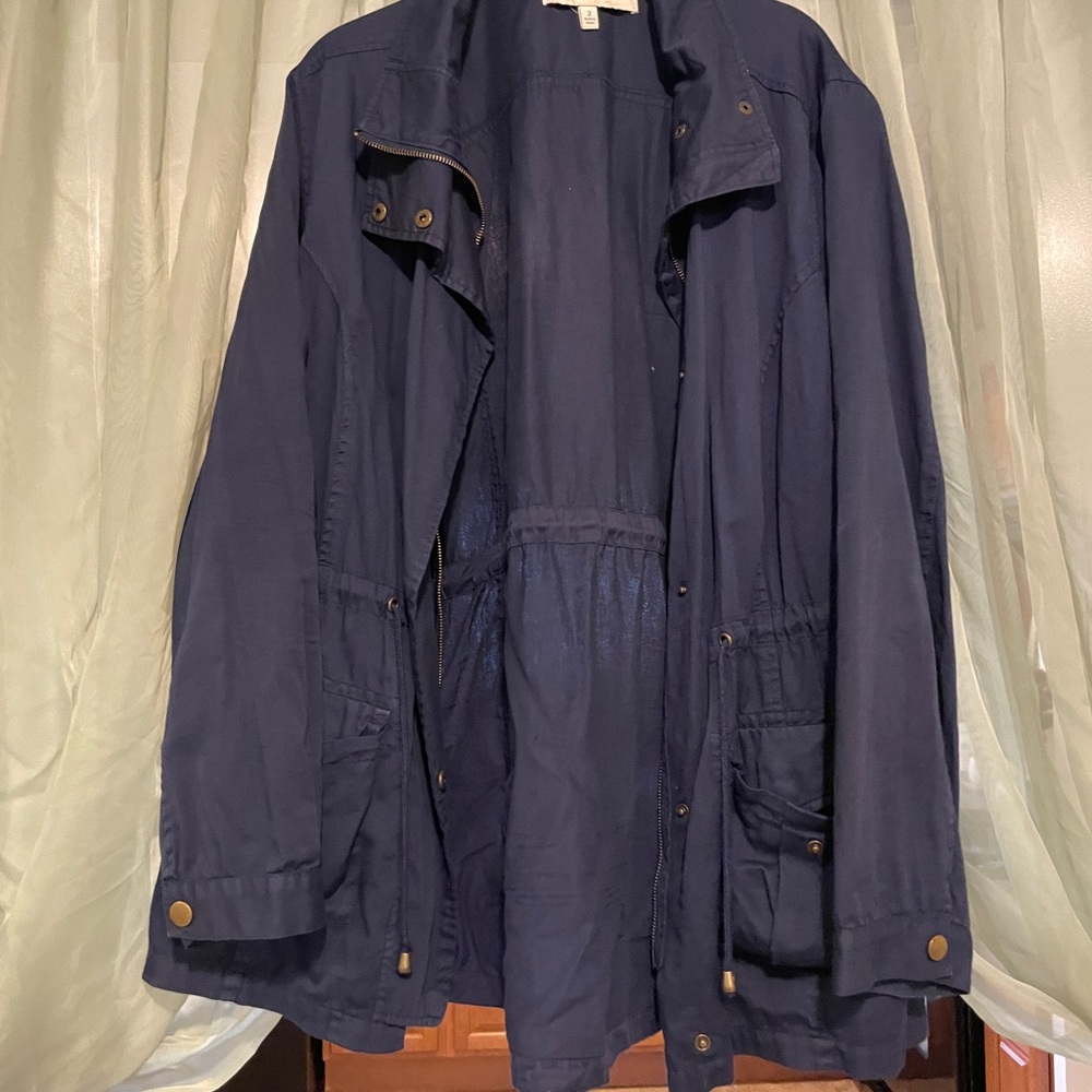 Torrid Dark Blue Military Jacket